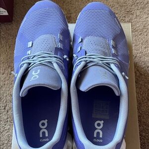 On Cloud Purple Running Shoes